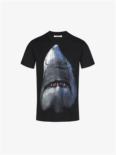 fake givenchy shark t shirt|givenchy shark print t shirts.